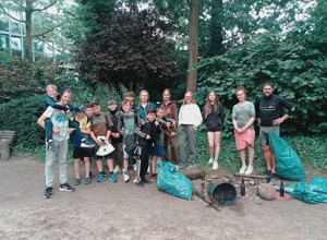 Umwelttour der Kanu AG der Regenbogen Gesamtschule