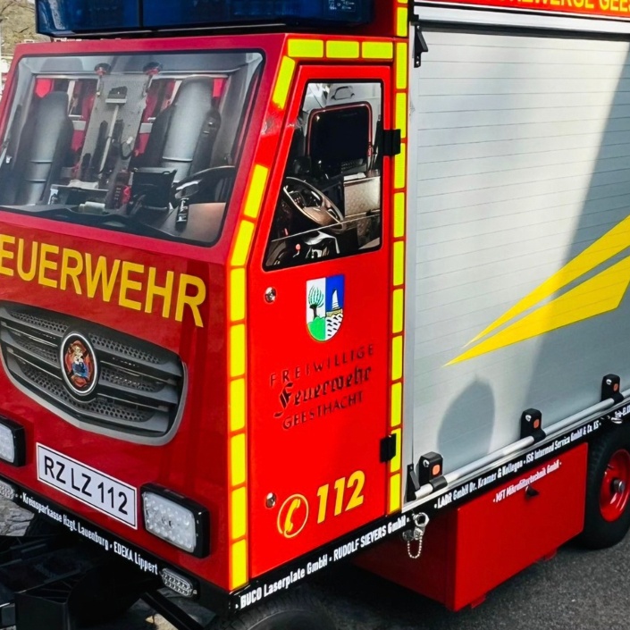 Kinderfeuerwehr Trainingsauto