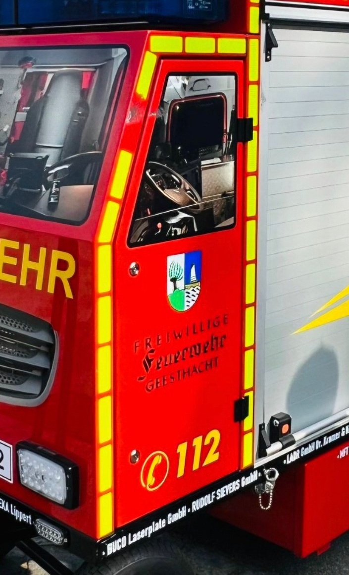 Kinderfeuerwehr Trainingsauto
