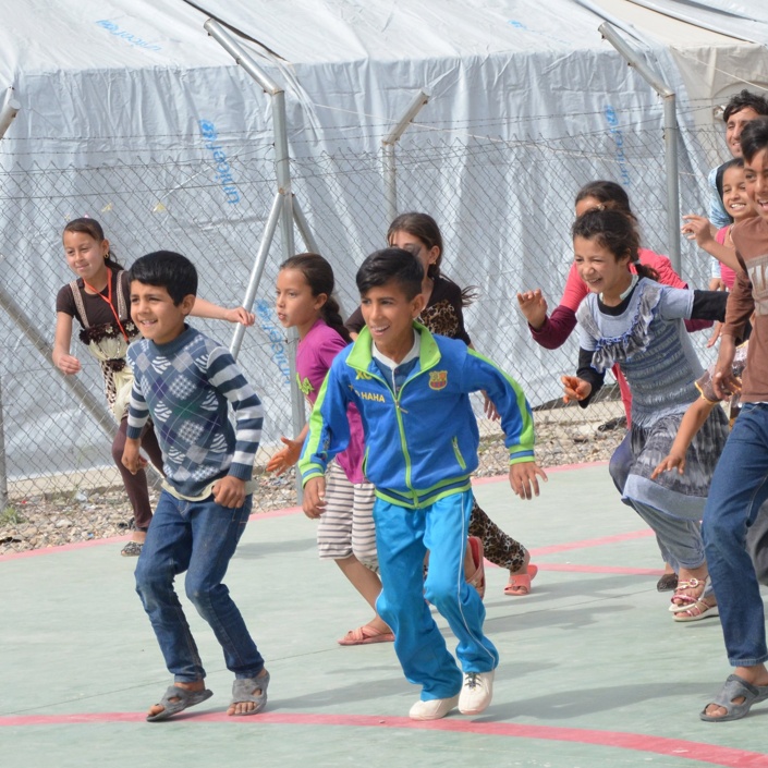 Spielen heilt - Ein Spielplatz für Kinder im Irak