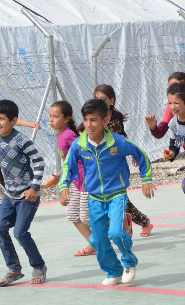Spielen heilt - Ein Spielplatz für Kinder im Irak