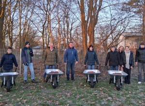 Eine Remise für den Schulgarten!