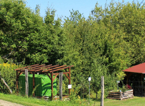 Erweiterung des Lehrgartens
