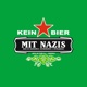 T-Shirt - Kein Bier mit Nazis - XXL - grünes Shirt