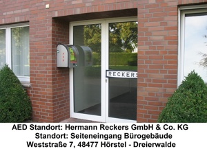 AED für "Veltmanns Kamp"