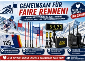 Renn- u. Trainingsausstattung fürs Skiteam 1. FC Wernberg