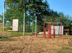 Sportbox für den Sportplatz Friedewalde