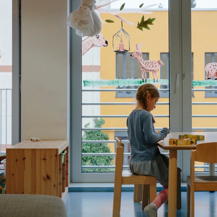 Gesunde Küche für die kleinen Kinder im Salberghaus