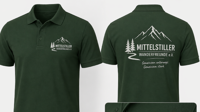Neue Ausrüstung für den Wanderverein Mittelstille