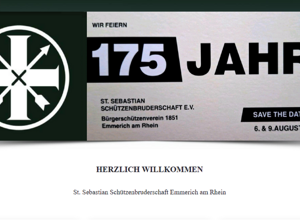 Jubiläum der St. Sebastian Schützenbruderschaft e.V.