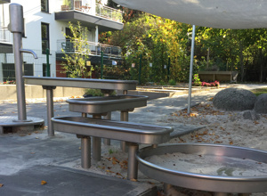 Wassermatschanlage Kita St. Markus Mausbach