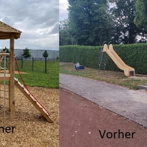 Kinderspielplatz auf dem Sportplatz des FC Ottenstein 1920 e.V.