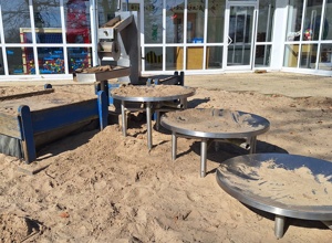 Erneuerung & Erweiterung der Wasser-Sand-Matschanlage