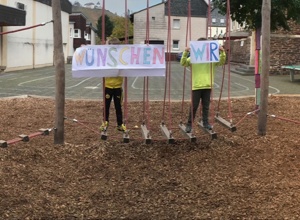 Kletterseilgarten für die Grundschule Reil