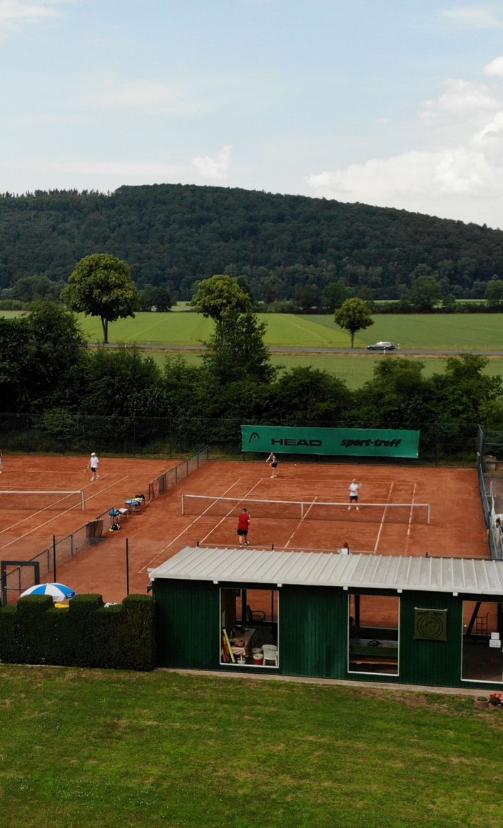 Flutlicht Tennisplatz