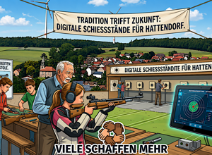 Tradition trifft Zukunft: Digitale Schießstände für Hattendorf