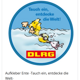 Aufkleber DLRG Ente