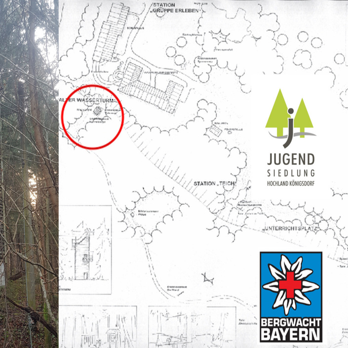 Kletterturm in der Jugendsiedlung Hochland e.V.