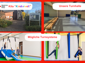 Turnhallenausstattung der DRK Kita "Kinderwelt" in Burlo