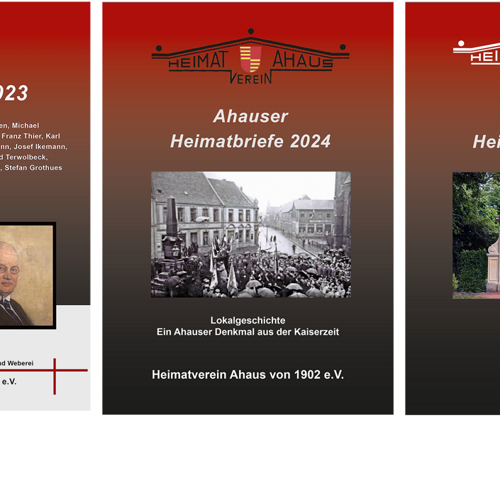 Ahauser Heimatbriefe 2025