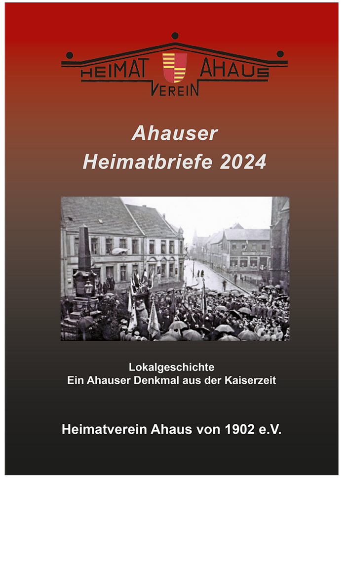 Ahauser Heimatbriefe 2025