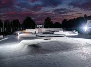 Flutlicht Skatepark Rottweil
