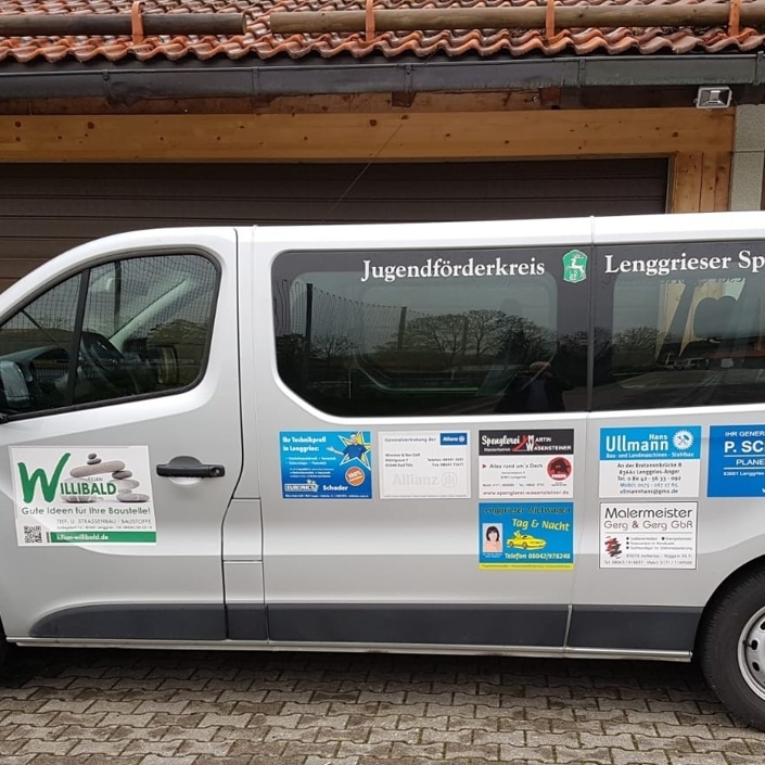 Lenggrieser SC 46 e.V. Anschaffung eines neuen Kleinbusses