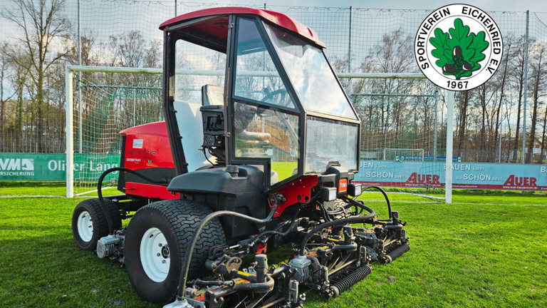 Spindelmäher für den Sportverein Eichenried