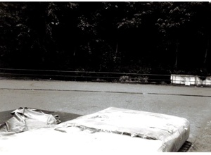 Hochsprungmatte 400x300x100 cm