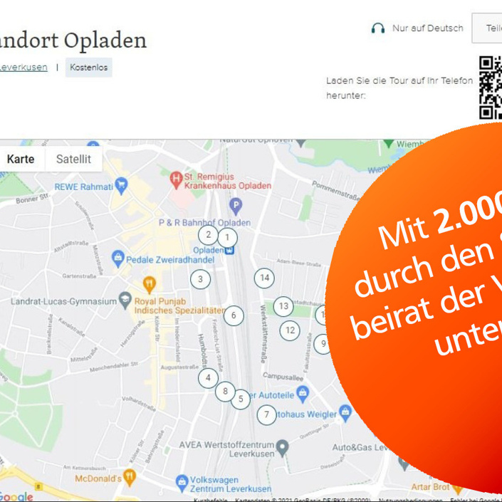 Rundgänge in Leverkusen