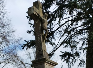 Restauration eines Wegekreuzes aus dem Jahr 1848 in Hörnen bei Olpe