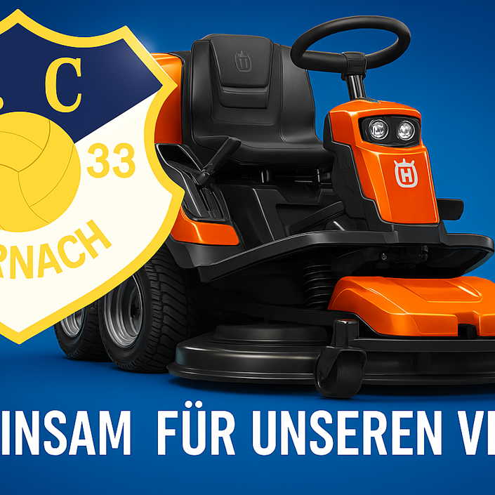 Neuer Rasenmäher FC Dornach