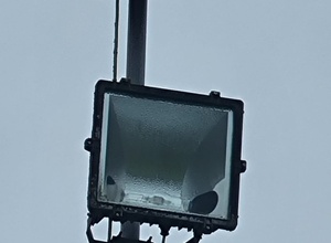 Flutlichtanlage Sportplatz Reelsen