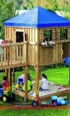 ... endlich ein Spielturm für alle Kinder