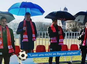 Neue Überdachung für unsere Tribüne