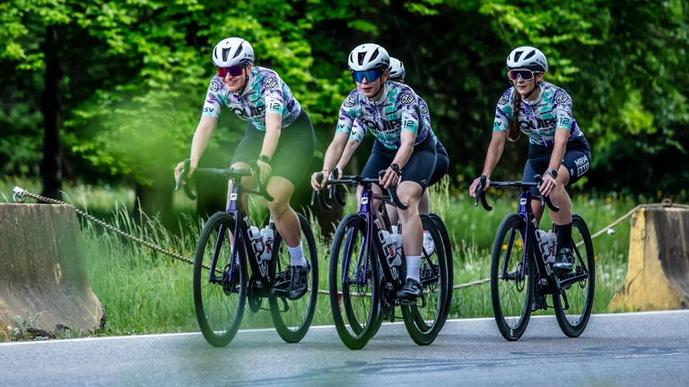 Erstes Trainingslager für das neue Frauen-Radsportteam aus Stuttgart