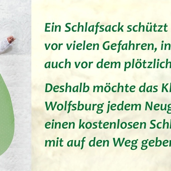 Babyschlafsäcke helfen Leben retten