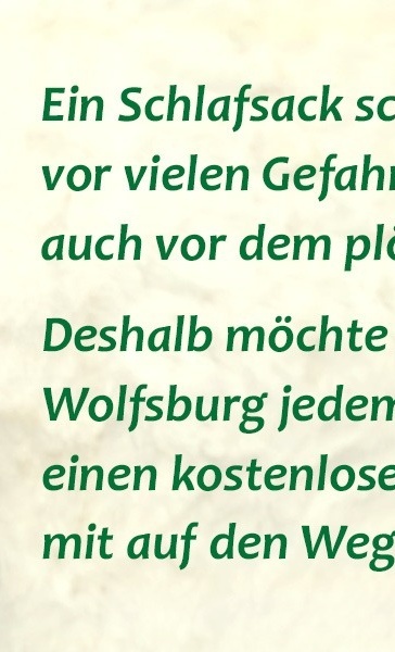 Babyschlafsäcke helfen Leben retten