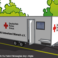 Mobile DRK-Sanitätswache