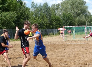 Beach-Handballplatz "Captain's Beach"  HSG Hannover West / TSV Limmer