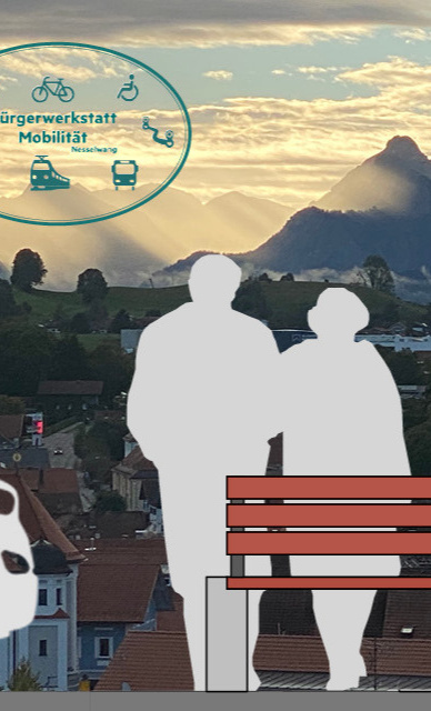 Mitfahrbänkle in Nesselwang: Mobilität - einfach für alle
