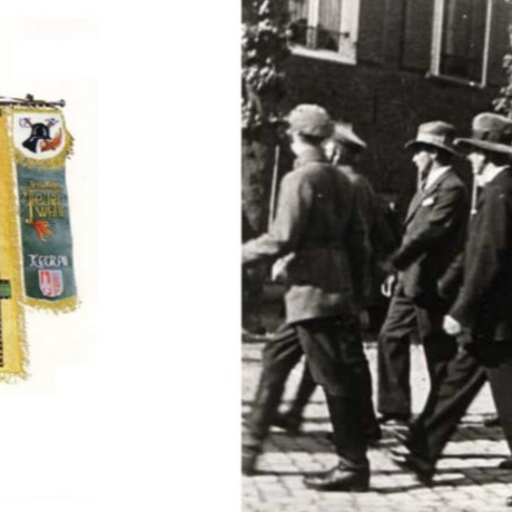 Restaurierung Standarte freiwillige Feuerwehr Kerken