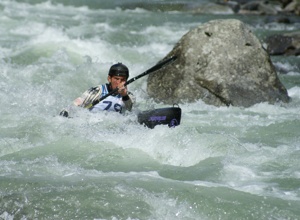 Wildwasserkayaks für junge Leistungssportler des Kanu-Club München