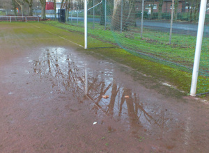 Neuer Naturrasenplatz