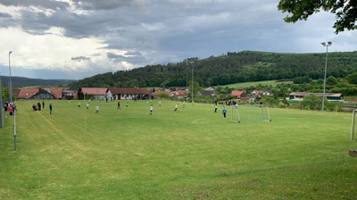 Sanierung des Sportplatzes Raboldshausen