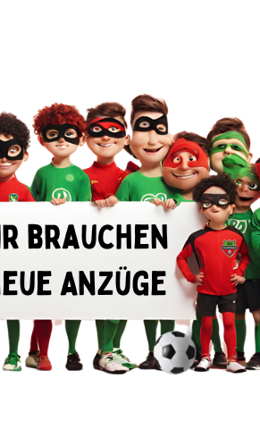 Neue Anzüge für junge Helden
