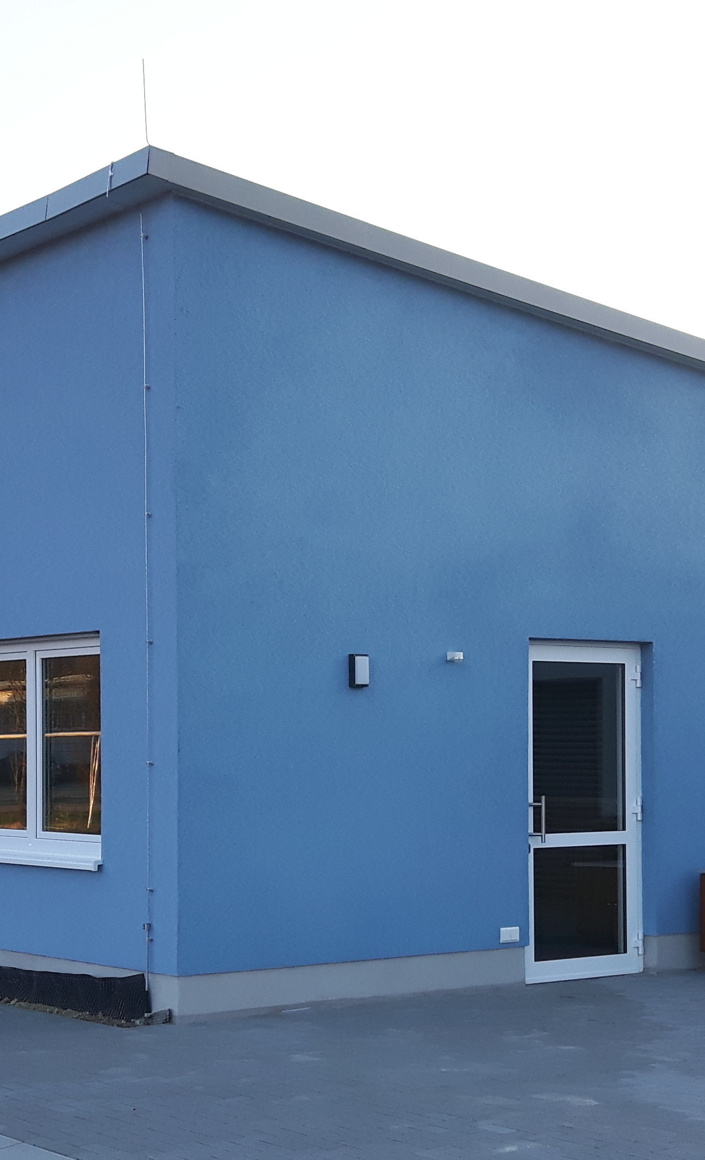 Überdachung für  "Haus des Sports" in Schweich