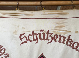 Restaurieren Vereinsfahne