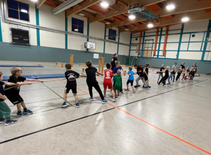 Aufbau Kindersportgruppe