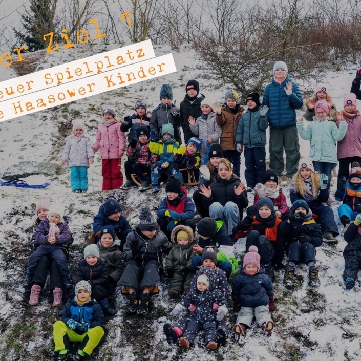 Neuer Spielplatz für die Kinder in Haasow